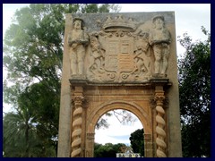 Murcia City Centre South part - Ach of Triumph, Jardin Botánico (Botanical Garden)